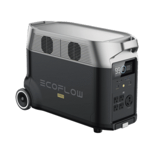 Estación de Energía Portátil DELTA PRO 3600Wh Litio LFP / 5 AC 3600W (7200W Pico) / 2 USB-C 200W / Capacidad para Aumentar Respaldo / Cargador de Coche 10A a 12.6V / Conectividad WiFi y Bluetooth (App) / Carga Solar 1600W Max.