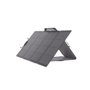 Módulo Solar Bifacial, Portátil y Flexible de 220W Recomendado para Estaciones Portátiles EFD330, EFD350 ó EFD500 / Ajuste de Ángulo / Carga Eficiente / Incluye Cable XT60 a MC4