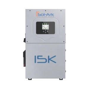 Inversor Hibrido SOL-ARK, 15 Kw, 220 Vcc, Fase Dividida, WIFI incluido, IP65, Entrada de Baterías a 48 Vcc