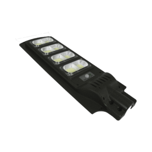 Luminaria con Panel Solar y Sensor de Movimiento de 160 W/ Luz fría 6 500 K/ Dimensiones 720 x 240 mm / Ángulo de Luz 120°.