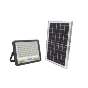 Reflector con Panel Solar 100 W / Batería 3.2 V CD / T.C.C. 6 500 K / IP66.