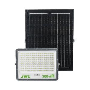 Reflector con Panel Solar 300 W / Batería 3.2 V CD / T.C.C. 6 500 K / IP66.