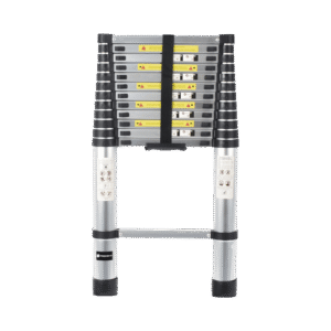 Escalera Telescópica de Aluminio de 3.8 Metros de Altura