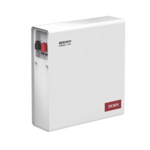 Batería de Litio Hierro Fosfato (LiFePO4) de 5 Kwh, 51.2 Vcc, 100 Ah, Outdoor, Instalación a pared